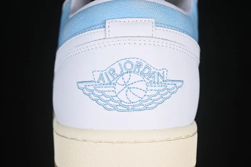 All categories Air Jordan Jordan series basketball shoes Air Jordan 1 Low Air Jordan 1 Low "Worn Blue" AJ1 Jordan 1 denim low-top cultural and casual sneakers HQ2004-400